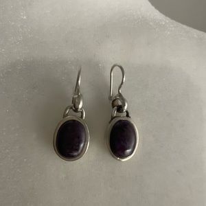 Sterling brown earrings